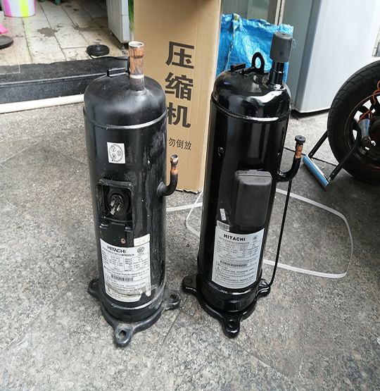 卢氏中央空调压缩机的更换维修